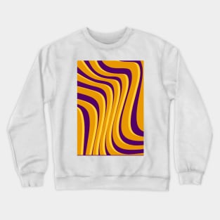 Golden Ripples Crewneck Sweatshirt